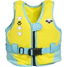 Fimer Unisex - Bebek Çocuk Yüzdürme Yeleği Friends, Sarı, 4-6 Yaş