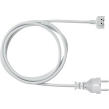 Macbook Şarj Adaptörü Uzatma Kablosu 1.8m Toprak Korumalı, Tr Fiş, Galvanizli Kalaylı Kablo