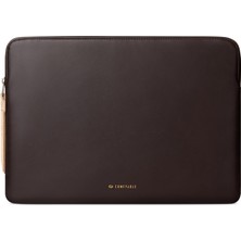 Comfyable 13 Inç MacBook Air 13 Inç M4 M3 M2 M1, 13 Inç MacBook Pro, Pu Deri Çanta Suya Dayanıklı Kılıf ile Uyumlu Ince Dizüstü Bilgisayar Kılıfı, Çik