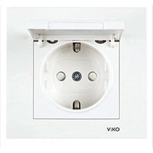 Karre Beyaz Kapakli Top Priz Çarpma Karşıtıa.opp