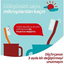 Extra Clean Dil Temizleyicili Arka Dişlere Uzanan Orta Diş Fırçası 3'lü Ekonomik Paket