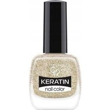 Keratin Nail Glitter No: 403 - Keratin Içerikli Güçlendirici Parlak Oje