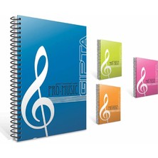 62727 Müzik Defteri A4 Spiralli Pp 60 Yaprak 1581