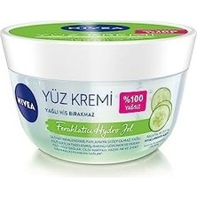 Ferahlatıcı Hydro Nemlendirici Yüz Kremi 100 Ml, Yağlı Ciltler Için, Makyaj Bazı, 24 Saat Cilt Nemlendirici, Yağlı His Bırakmayan Formül
