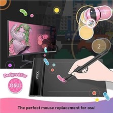 Veikk S640 6 x 4" 8192 Levels 5080 Lpı Grafik Tablet + Kalem