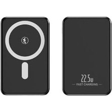 5000 Mah 15W Manyetik Powerbank Siyah Pb-54