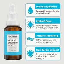 Maru.derm Kolajen & Hyalüronik Asit Cilt Bakım Serumu 30ML