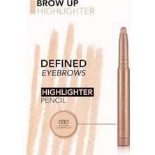 Brow Up Yumuşak Dokulu & Yoğun Işıltılı Asansörlü Kaş Altı Aydınlatma Kalemi