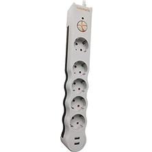 Powersurge 5+ USB Girişli Akım Korumalı Priz TSK5015