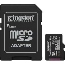 128GB Microsdxc Canvas Select Plus Gen3 150MB/S A1 Card + Adapter