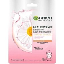 Nem Bombası Dinlendirici Kağıt Maske