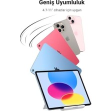 Katlanabilir Tablet Standı iPad Mediapad ile Uyumlu Tablet Tutacağı Surface Galaxy Tab (Siyah)