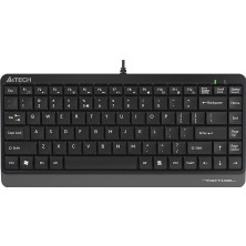 FK11 Q Türkçe USB Fn-Multimedya Mini Siyah/gri Klavye