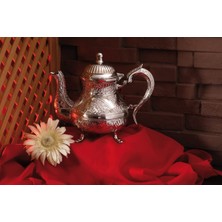 Fair Home Dekoratif Ibrik Vintage Tarz Zamak Döküm Metal Gümüş