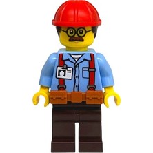 LEGO Minifigür City Ted Brickle CTY1906