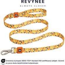 REVYNEE Premium Köpek Gezdirme Tasması Dayanıklı Konforlu Köpek Kayışı 360° Döner Karabina