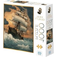 Frefly Store 48X68 cm Gemi Temalı 1000 Parça Puzzle, 2.2mm Kalınlık