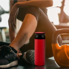 Frefly Store Sızdırmaz Termos, 500 ml Kapasite, Kırmızı Renk