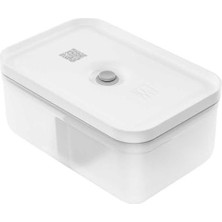 Frefly Store Vakumlu Yemek Kabı, 1.6 L Kapasite, Yarı Şeffaf ve Gri Tasarım