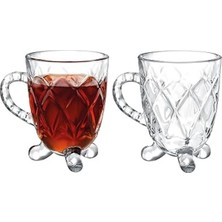 Frefly Store 4'lü Çay Fincanı Seti, Şık Tasarım, Madame Coco Kalitesi