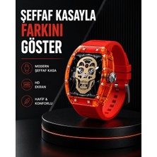 Geniş Ekranlı Akıllı Saat Şık ve Modern Tasarım Yeni Nesil