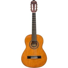 Vionna 3/4 Boyut Klasik Gitar, Çelik Sap ve Doğal Renk