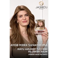 Şanal L'oreal Paris Excellence Creme Nude Renkler Saç Boyası - 7u Nude Kumral