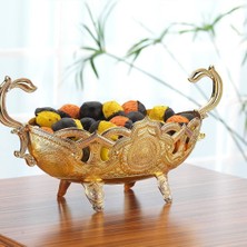 Fair Home Gondol Çikolatalık Büyük Boy Standlı Metal Gold – Ahsen Model