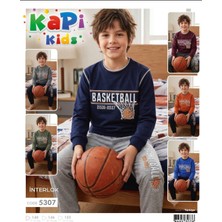 Kapi Kids 5307 Erkek Çocuk Pijama Takımı