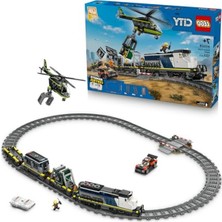 LEGO City Polis Treni Soygunu Oyun Seti ile Aksiyon Dolu Anlar