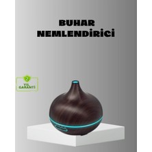 Aromaterapi Difüzörü 550 ml Ultrasonik Nemlendirici Otomatik Kapanma Özellikli