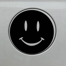 Berrybu Gülen Tasarım Su Geçirmez Çıkarılabilir Oto Özel Yeni Kaliteli Kaliteli Sticker 2 Parça 10*10 cm