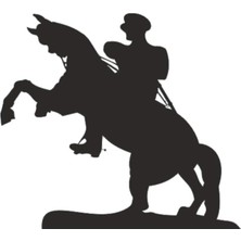 Berrybu Mustafa Kemal Atatürk Tasarım Araç Arkası Özel Yeni Sticker Siyah 20*15 cm