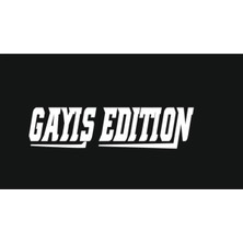 Berrybu Gayış Edıtıon Oto Cam Özel Yeni Kaliteli Kaliteli Sticker Beyaz 20*5 cm