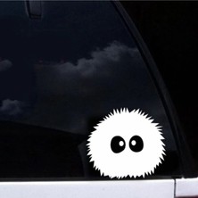 Berrybu Komik Karikatür Tasarım Oto Sticker Beyaz 15*13,5 cm Miss Shop MISS-774 Uyumlu