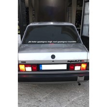 Berrybu Oto Cam Yazı Sözleri Ticari-Servis-Dolmuş-Panelvan Uzun Özel Yeni Kaliteli Kaliteli Sticker Model 16