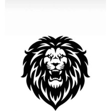 Berrybu Aslan Tasarımlı Oto Özel Yeni Sticker 20*20 cm