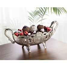 Fair Home Gondol Çikolatalık Büyük Boy Metal Gümüş – Ahsen Model