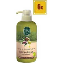 Prime Doğal Zeytinyağlı Şampuan 600 ml x 6 Adet