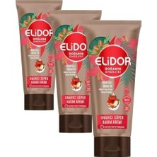 Prime Elidor Doğanın Enerjisi Onarıcı Süper Saç Bakım Kremi Argan Yağı ve Hibiskus Özü Dökülme Karşıtı ve Güçlü Uzamayı Destekleyici (170 Ml) (3 Paket