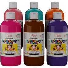 Prime Tamamlayıcı Renkler Parmak Boyası 6'lı Set 6X500 gr