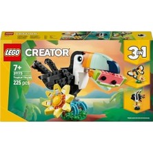 Prime Creator 3'ü 1 Arada Vahşi Hayvanlar: Kuşu 31173-7 Yaş ve Üzeri Doğa ve Hayvan Tutkunu Çocuklar Için Kelebek ve Balık Olarak Inşa Edilebilen Yara