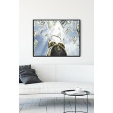 (PSTER12732) Vakit Nakittir Time Is Money Girişimcilik Çerçeveli Tablo (30 x 40CM)