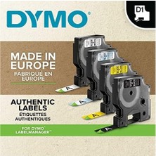 Prime S0720680, D1 Yedek Şerit (9 mm x 7 Mt), Beyaz/siyah (40913)