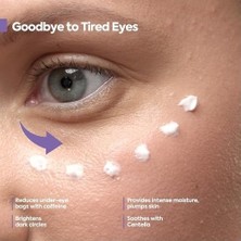 Prime Care Göz Altı Kremi – Morluk ve Şişlik Karşıtı –%5 Kafein +%2 Hyalüronik Asit – Kırışıklık, Torba ve Ince Çizgiler Için Aydınlatıcı Göz Kremi –