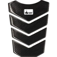 Prime Tank Pad | Aprilia, Ktm, Kawasaki, ile Uyumlu | Kaydırmaz ve Dayanıklı Karbon | Motosiklet Tank Pad | GC02 (Karbon)
