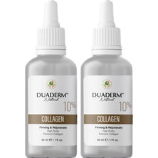 Prime Duaderm Sıkılaştırıcı ve Yenileyici Kolajen Serum,%10 Konsantrasyon, 30 ml (2 Paketi)