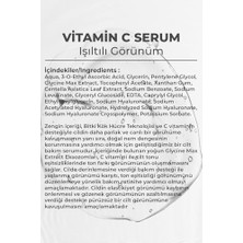 Prime Clynoxe Vitamin C Serum,canlandırıcı Yüz Bakım Serumu 30 ml