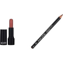 Prime Deep Kremsi Yarı Parlak Ruj 02 Optimistic Rose & Ultra Rich Dudak Kalemi 01 Sandy