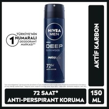 Prime Dry Fresh Kadın Sprey Deodorant, 150 ml + Men Erkek Sprey Deodorant Deep Dimension Darkwood 150ML, 72 Saat Anti-Perspirant Koruma, Maskülen Koku